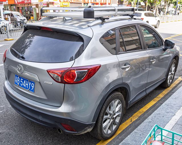 Rear Trunk Spoiler + Rear Roof Spoiler | Mazda CX-5 (2018-2022)